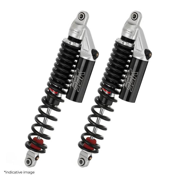 YSS G-Top rear shock absorbers 390mm black spring Maico MC250 1980-1981