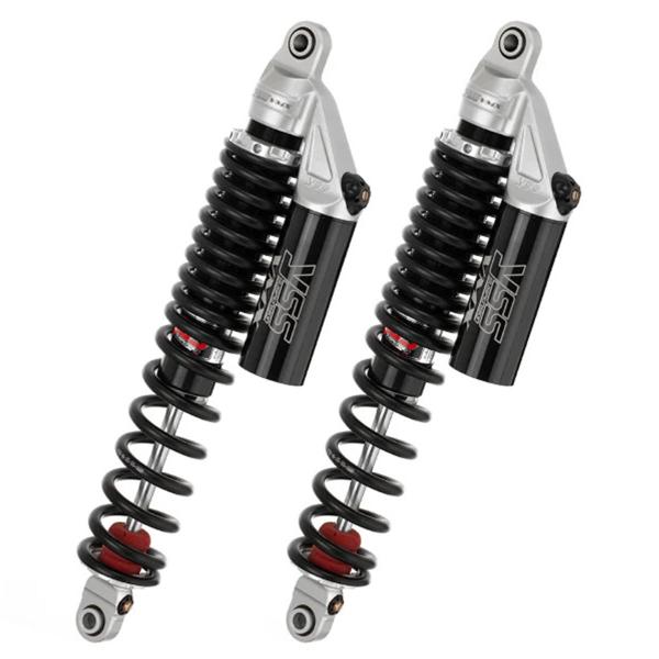 YSS G-Top rear shock absorbers 435mm black spring Husqvarna CR125 1981-1982