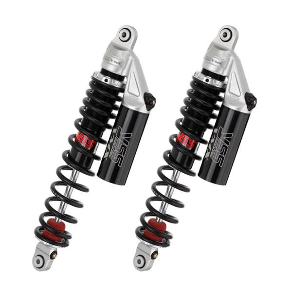YSS G-Top rear shock absorbers 440mm black spring Honda CR250 1978-1980