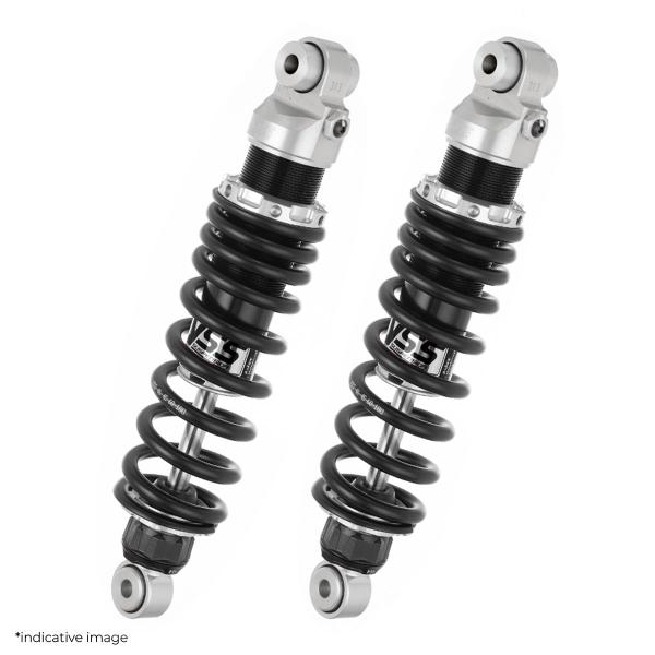 YSS G-Top rear shock absorbers 290mm black spring Harley Davidson XL1200C Sportster Custom 2004-2006