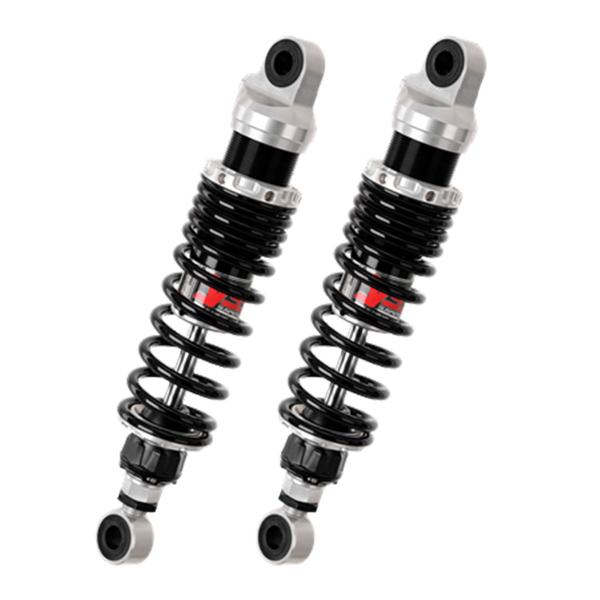 YSS G-Top rear shock absorbers 295-305mm black spring Harley Davidson Wide Glide 1980-1986