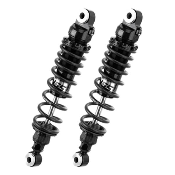 YSS G-Top black rear shock absorbers 305-315mm Triumph Bonneville 800 2001-2006
