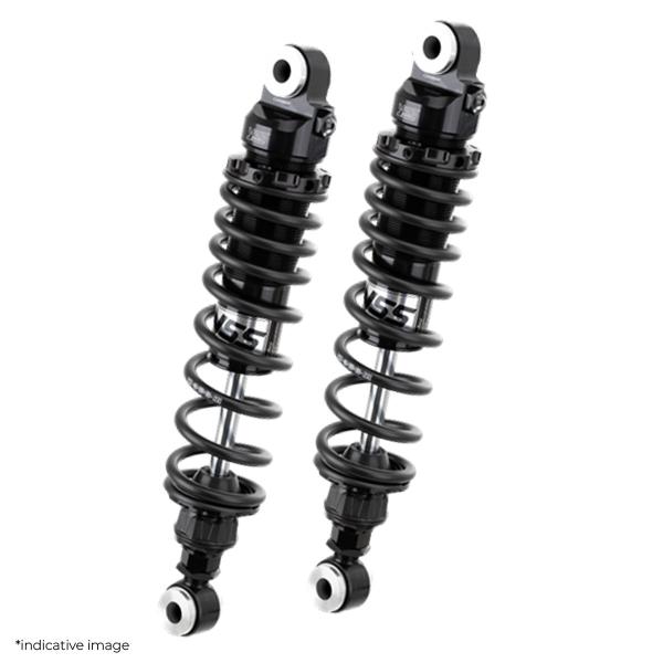 YSS G-Top black rear shock absorbers 320-330mm Harley Davidson Police Road King 2012-2016