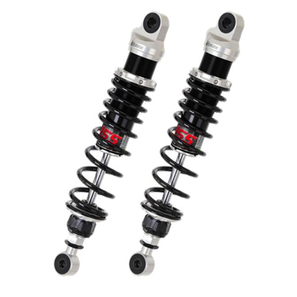 YSS G-Top rear shock absorbers 350-360mm black spring Kawasaki Z1 1973-1975