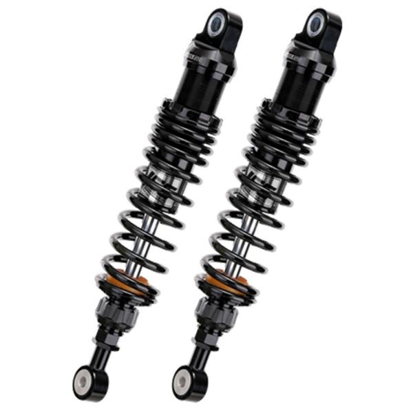 YSS G-Top black rear shock absorbers 350-360mm Kawasaki Z1-Z1000 (Damper M) 1977-1983