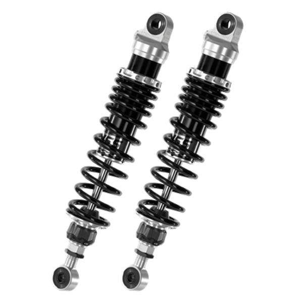 YSS G-Top rear shock absorbers 345-355mm black spring Kawasaki Z900 1976