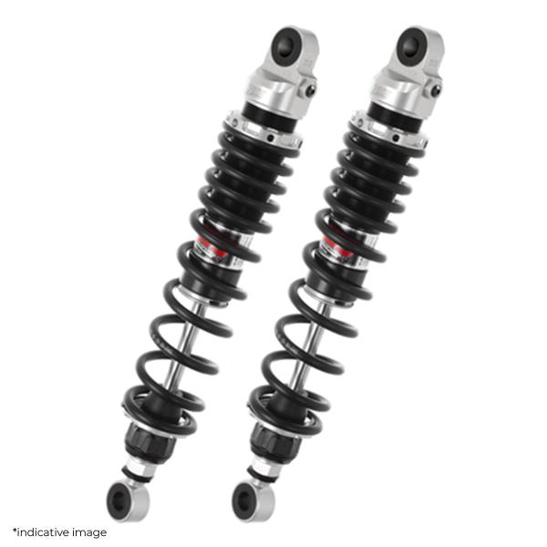 YSS G-Top rear shock absorbers 345-355mm black spring Honda CB750 Seven Fifty 1992-2003