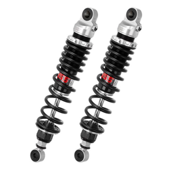 YSS G-Top rear shock absorbers 355-365mm black spring Honda CB1100F Bol Dor 1983-1984