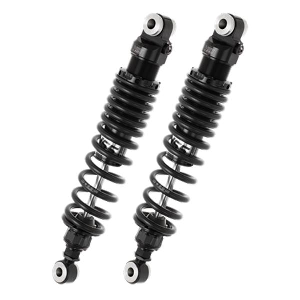 YSS G-Top black rear shock absorbers 355-365mm Harley Davidson XLH1200 Sportster 1988-1993