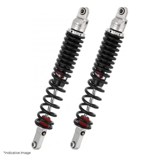 YSS G-Top rear shock absorbers 435mm black spring Husqvarna CR125 1981-1982