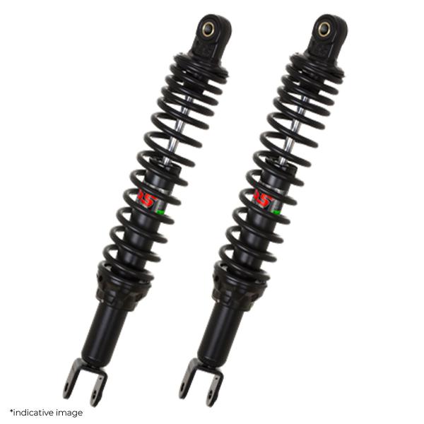 YSS DTG rear shock absorbers 400mm black spring Honda Forza 250 2000-2007