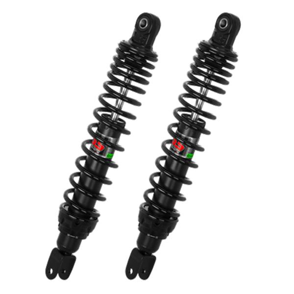 YSS DTG rear shock absorbers 375mm black spring Honda SH125i 2013-2016