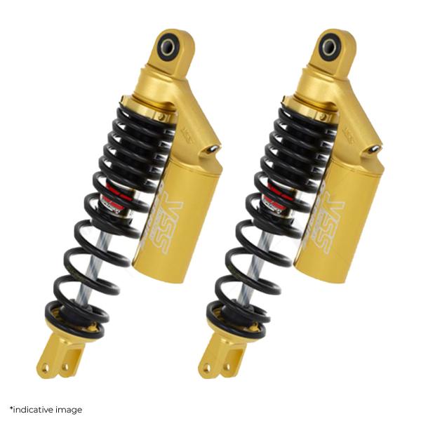YSS Eco rear shock absorbers 310mm black spring Honda PCX150 2014-2017