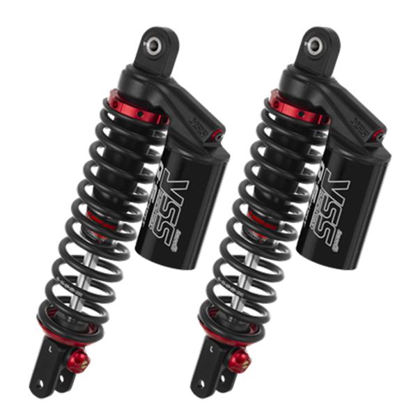 YSS G-Top rear shock absorbers 310mm black spring Yamaha Xmax 300 2017-2024