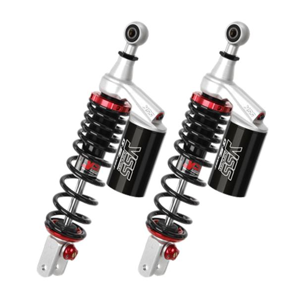 YSS G-Top rear shock absorbers 335-345mm black spring Honda PCX150 2014-2017