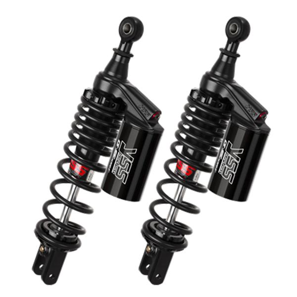 YSS G-Top black rear shock absorbers 335-345mm Yamaha Nmax 155 2015-2019