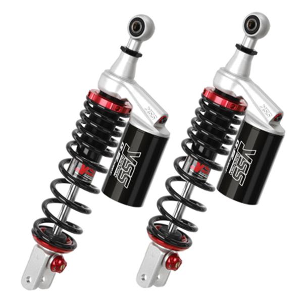 YSS G-Top rear shock absorbers 330-340mm black spring Yamaha Nmax 155 2015-2019