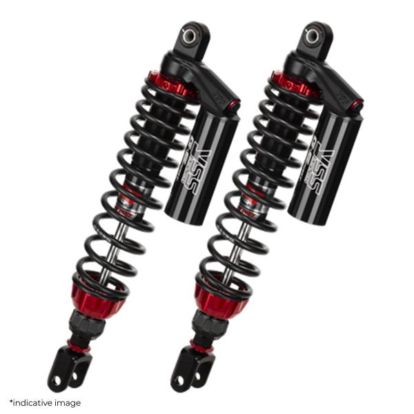 YSS G-Racing rear shock absorbers 430-440mm black spring Honda Forza 300 2018-2020