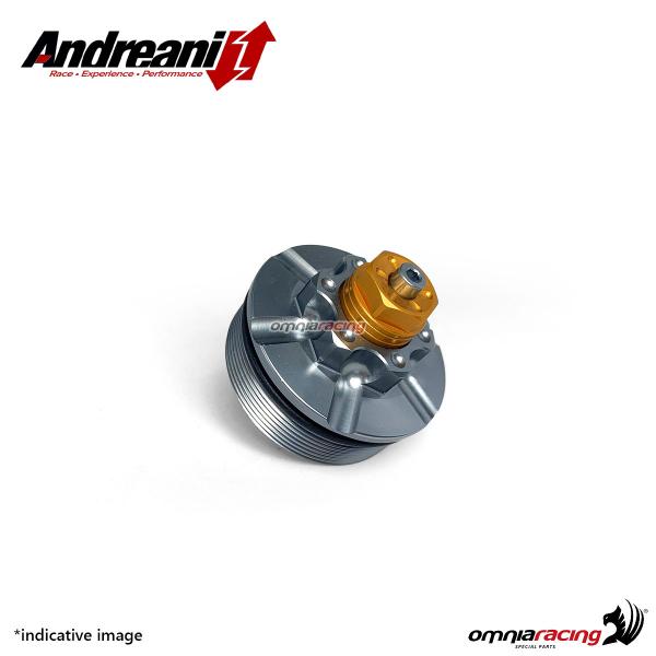 Replacement cap for Misano Andreani cartridges on compression side