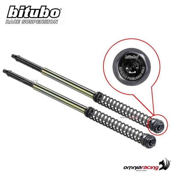 Bitubo ABB09 cartucce forcella pressurizzate regolabile per Triumph Thruxton 2009>2014