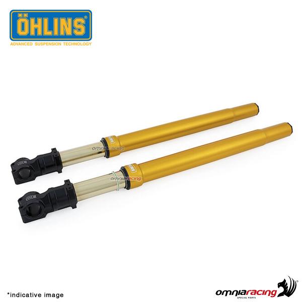 Ohlins FF520 forcella steli rovesciati USD 43 800mm colore oro con cartucce regolabile