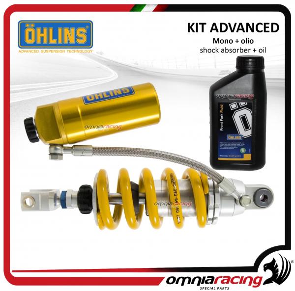 Ohlins kit Advanced mono ammortizzatore + olio + cartucce + molle per Yamaha MT03 2016>