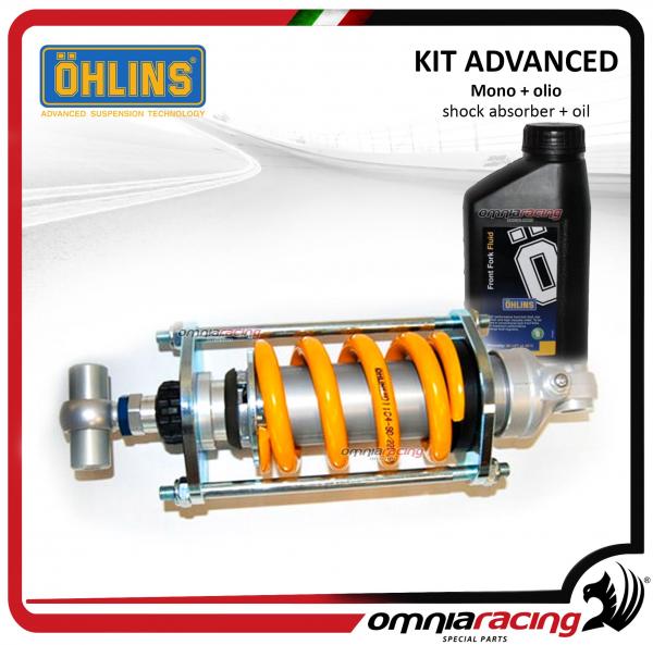 Ohlins kit Advanced mono ammortizzatore + olio per Yamaha Tmax 500 2008>2011