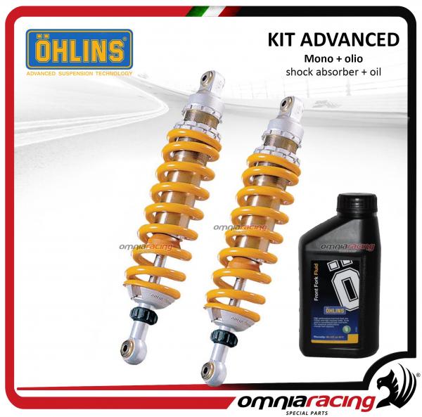 Ohlins kit Advanced coppia di ammortizzatori + olio per Honda Silver Wing 600 2005>2007
