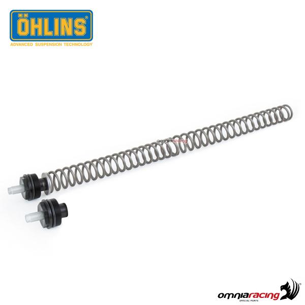 Ohlins FSK100 front fork springs kit and fork caps for Honda CRF300L /Rally 2021>
