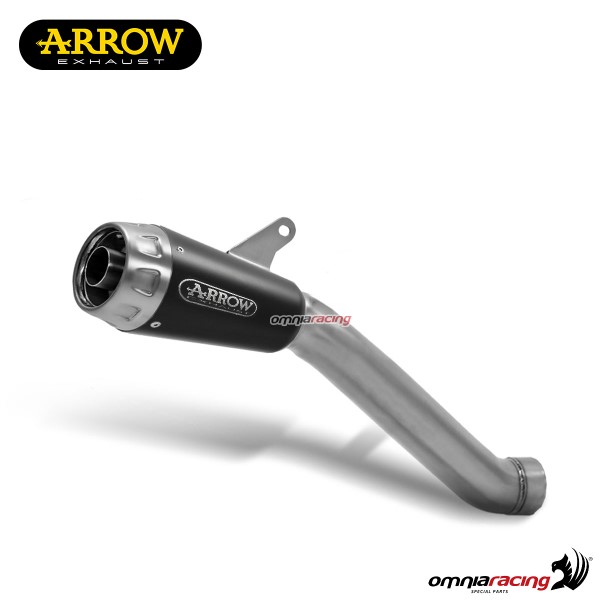Arrow exhaust Pro Race slip-on steel dark racing for Honda CB500F/R 2016>2018