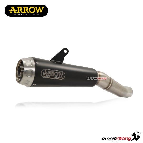 Arrow exhaust Pro Race slip-on steel dark racing for Suzuki GSXR1000/R 2017>2020