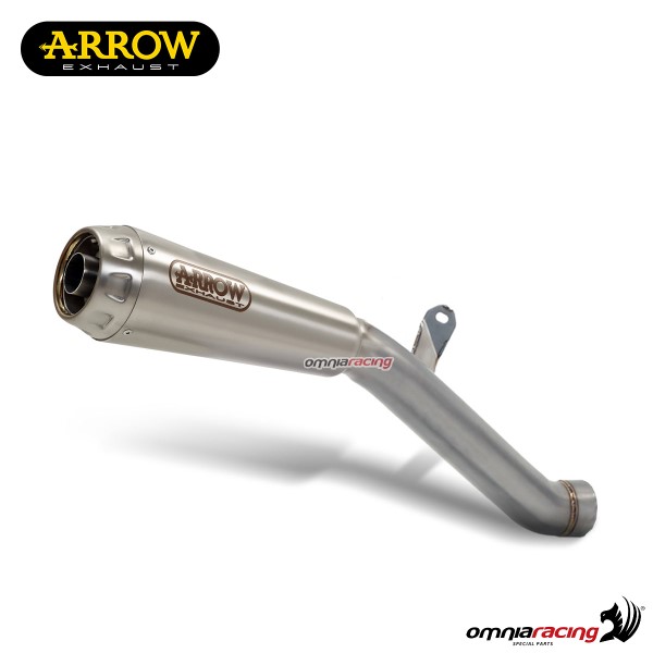 Arrow exhaust Pro Race slip-on steel racing for Aprilia Tuono V4RR 1100/Factory 2017>2018