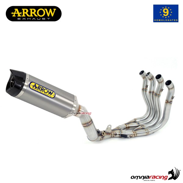 Arrow full system exhaust approved in titanium for Yamaha XJ6/Diversion 2009>2015