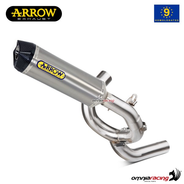 Arrow full system exhaust approved in titanium for Ducati Multistrada 1200/S 2010>2014