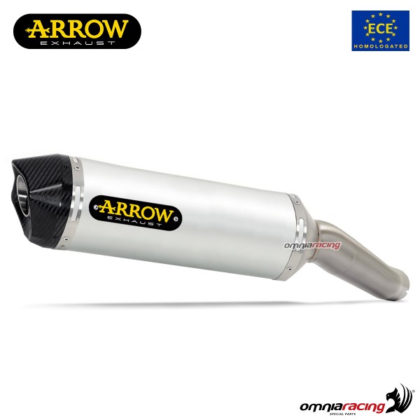 Arrow exhaust Race-Tech slip-on aluminum approved for Honda NC750X 2021>2022