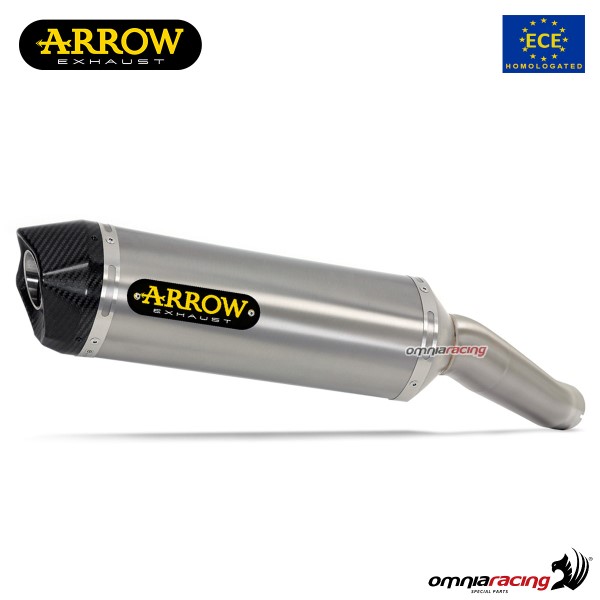 Arrow exhaust Race-Tech slip-on titanium approved for Honda NC750X 2021>2022
