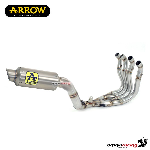Impianto di scarico completo Arrow Pro-Race racing in Full titanio per Honda CBR650R 2019>2021