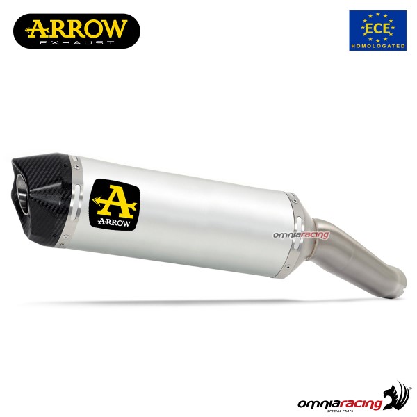 Arrow exhaust Race Tech slip-on aluminum approved for Honda Xadv 750 2017>2020