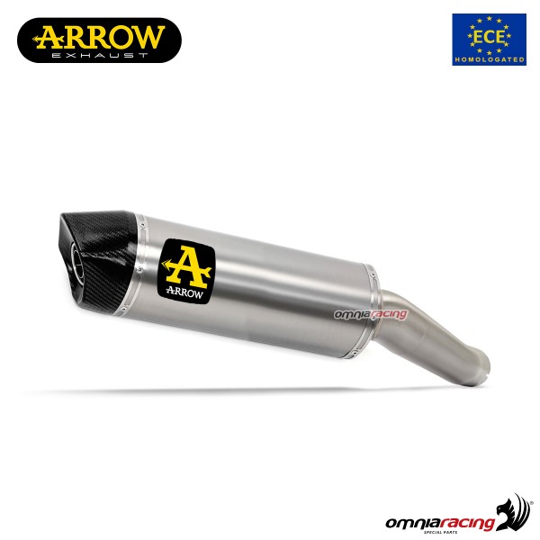 Arrow exhaust Race Tech slip-on titanium approved for Honda Xadv 750 2017>2020