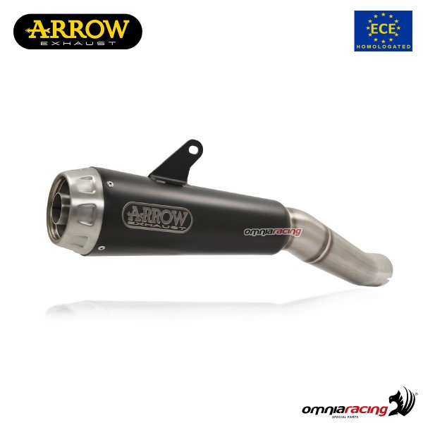 Arrow exhaust Pro Race slip-on steel dark approved for Ducati Panigale 959 2016>2019