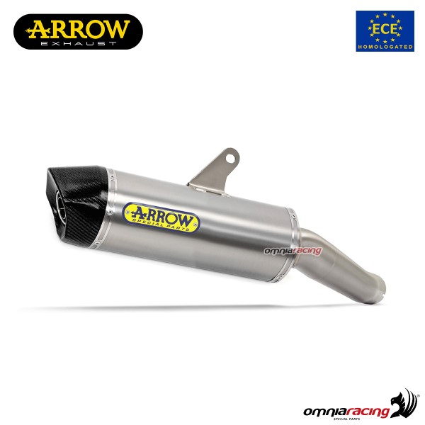 Arrow exhaust Indy Race slip-on titanium approved for Kawasaki Ninja 1000SX/Tourer 2020>