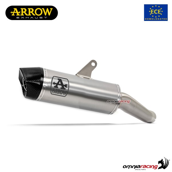 Arrow exhaust Maxi Race Tech slip-on titanium approved for Bmw R1250R/RS 2019>2020