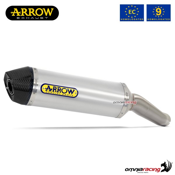 Terminale di scarico Arrow Race-Tech omologato in alluminio per KTM 690 Enduro/R 2009>2016