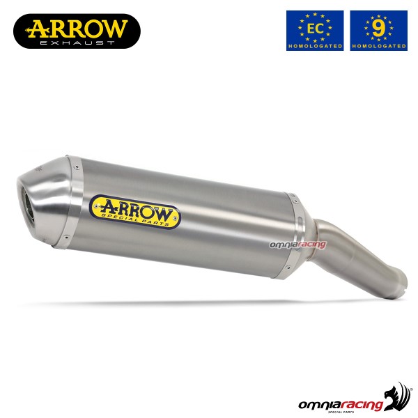 Terminale di scarico Arrow Race-Tech omologato in Titanio per KTM 690 Enduro/R 2009>2016