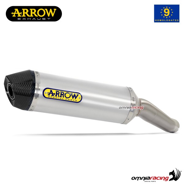Terminale di scarico Arrow Race-Tech omologato in alluminio per KTM 690 Enduro/R 2009>2016