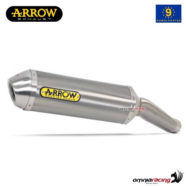 Terminale di scarico Arrow Race-Tech omologato in Titanio per KTM 690 Enduro/R 2009>2016