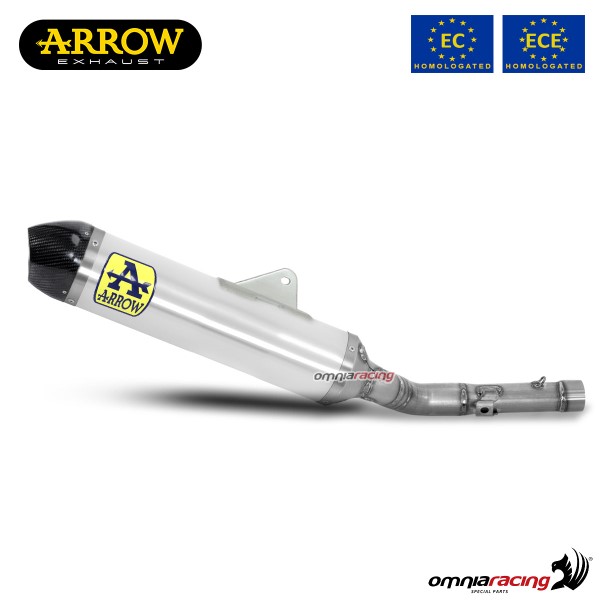 Arrow exhaust Race Tech slip-on aluminum approved for Honda CRF450L 2019>2020
