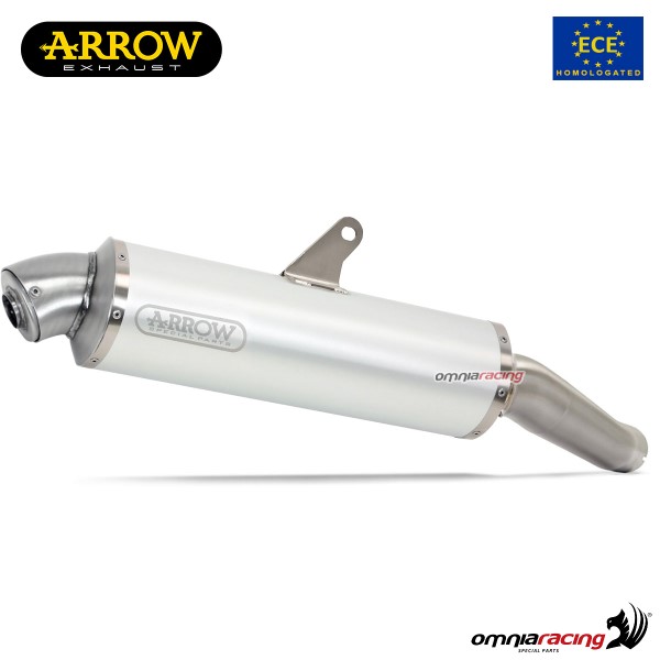 Terminale Arrow Race Tech omologato alluminio per Honda Africa Twin Adventure Sport 2018>2019