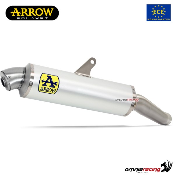 Terminale Arrow Race Tech omologato alluminio per Honda Africa Twin 1100/Adventure Sport 2020>2022