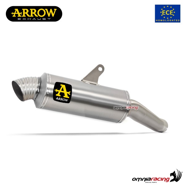 Arrow exhaust Indy Race slip-on titanium approved for Yamaha Tenere 700 2019>2020